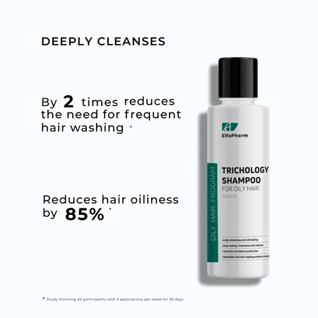 Elfa Pharm Intensive Cosmetic Trichology Shampoo für fettige Kopfhaut
