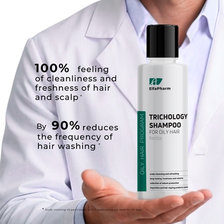 Elfa Pharm Intensive Cosmetic Trichology Shampoo für fettige Kopfhaut