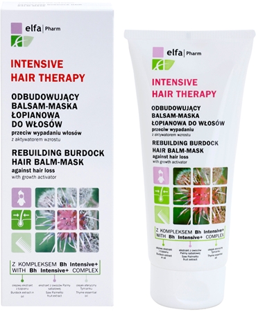 Elfa Pharm Intensive Cosmetic Intensive Hair Therapy Rebuilding Burdock Hair Balm-Mask Balsam gegen Haarausfall mit Wuchsaktivator