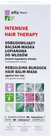 Elfa Pharm Intensive Cosmetic Intensive Hair Therapy Rebuilding Burdock Hair Balm-Mask Balsam gegen Haarausfall mit Wuchsaktivator