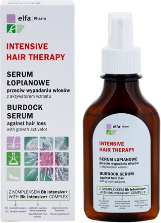 Elfa Pharm Intensive Cosmetic Intensive Hair Therapy Burdock Serum Anti Hair Loss Serum with Growth Activator