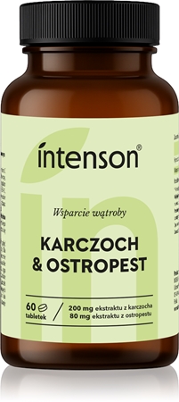 Intenson Ostropest & karczoch kapsułki na zapewnienie równowagi psychicznej i fizycznej