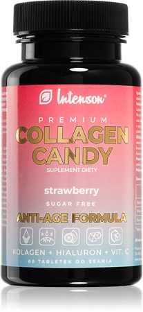 Intenson Collagen Candy tabletki na piękne włosy, skórę i paznokcie
