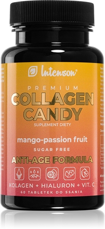 Intenson Collagen Candy tabletki na piękne włosy, skórę i paznokcie