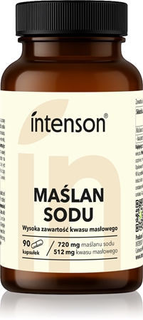 Intenson Maślan Sodu kapsułki do ochrony mikroflory jelitowej
