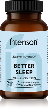 Intenson Better sleep wsparcie snu i regeneracja