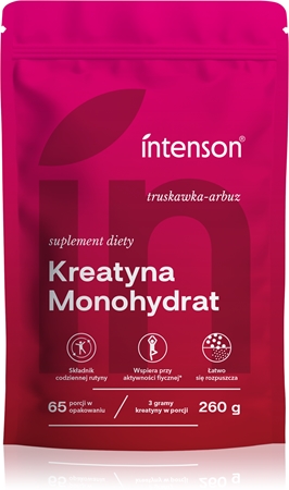 Intenson Kreatyna Monohydrat monohydrat kreatyny bez cukru