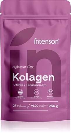 Intenson Kolagen Kwas Hialuronowy +Witamina C kolagen hydrolizowany z witaminą C