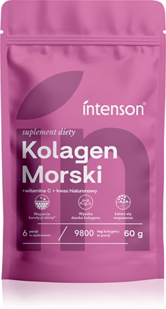 Intenson Kolagen Kwas Hialuronowy +Witamina C kolagen hydrolizowany z witaminą C