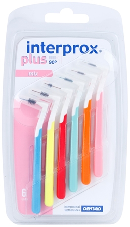 Interprox Plus 90° Mix escovas interdentais 6 pçs