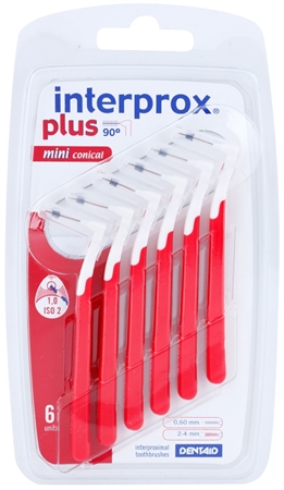 Interprox Plus 90° Mini Conical Conical Interdental Brushes 6 pcs