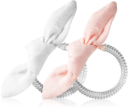 invisibobble Bowtique Nordic Breeze gumičky do vlasů s mašlí