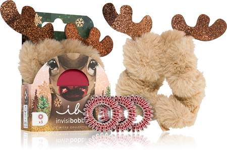 invisibobble Holidays Red Nose Reindeer Hårsnoddar