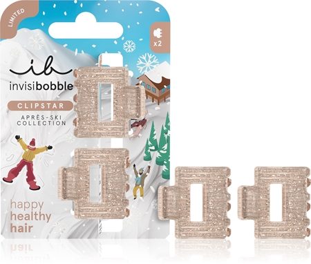 invisibobble Apres Ski plaukų segtukai S dydis