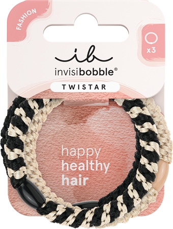 invisibobble Twistar Classical Braids gumičky do vlasů 3 ks