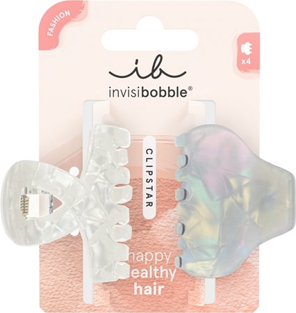 invisibobble Clipstar Pearly Frost hajcsattok M méret