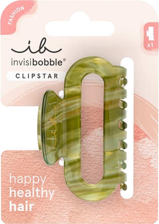 invisibobble Clipstar Evergreen skřipec do vlasů velikost M