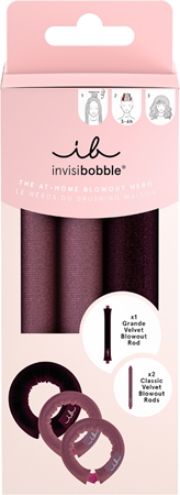invisibobble Blow Secret velvet heatless curler set