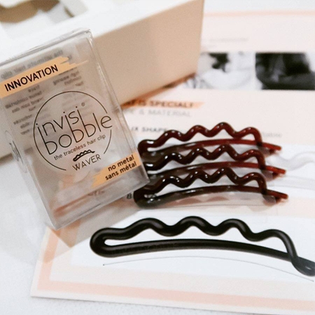 invisibobble Waver Pretty Dark barrettes à cheveux