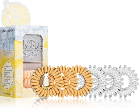 invisibobble Original Happy Hour Just Pine Hair Elastics