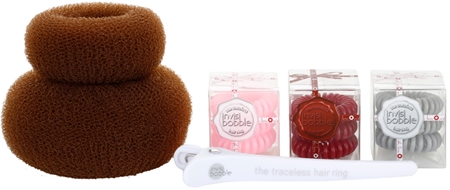 invisibobble Traceless Hair Ring Kosmetik-Set  I.