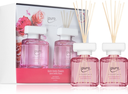 ipuro Essentials Lovely Flowers smaržvielu difuzors ar rezervi
