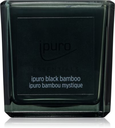 ipuro Essentials Black Bamboo scented candle