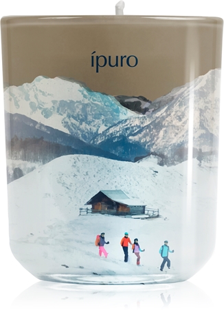 ípuro Mountain Spirit Cortina Lights αρωματικό κερί με καπάκι