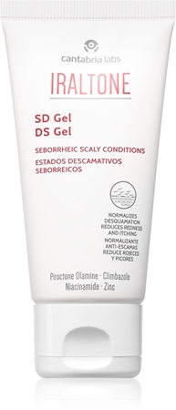 IRALTONE SD Gel Hårvård för seborreisk dermatit och svåra fall av mjäll