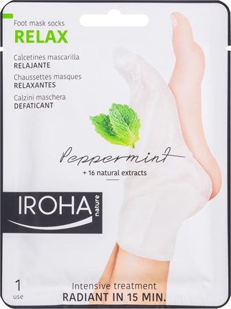 Iroha Nature Iroha Relax erfrischende Maske für Füssen