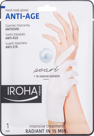 Iroha Nature Iroha Anti-Age Pearl omladzujúca maska na ruky