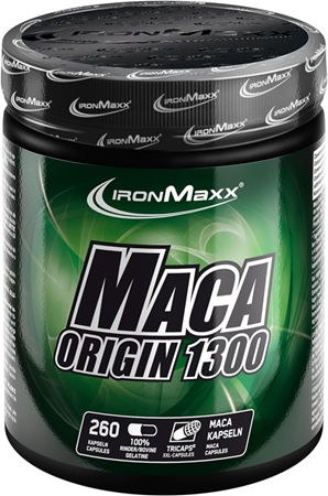IronMaxx Maca Origin 1300 Nahrungsergänzungsmittel für Ihr Wohlbefinden