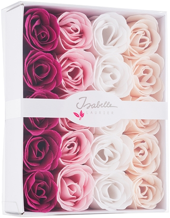 Isabelle Laurier Soap Confetti Roses Seifenrosen für das Wannenbad