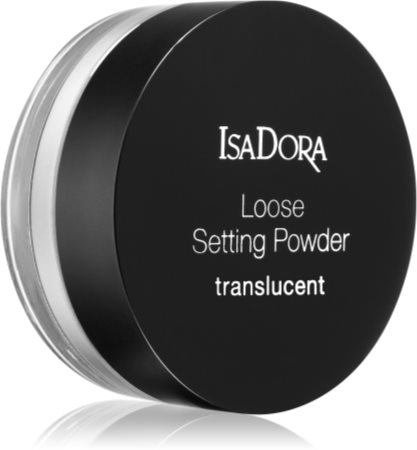 IsaDora Loose Setting Powder Translucent poudre libre transparente