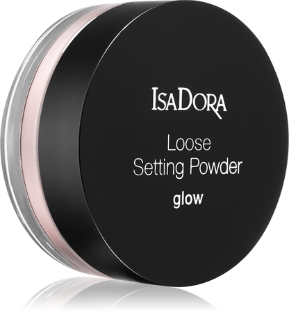 IsaDora Loose Setting Powder Glow pó solto com brilho