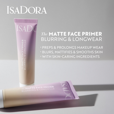 IsaDora The Matte Face Primer Blurring & Longwear matující podkladová báze pod make-up