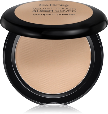 IsaDora Velvet Touch Sheer Cover poudre compacte