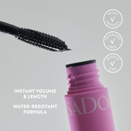 IsaDora The 10 Sec High Impact Lenght & Lift mascara cils allongés et séparés