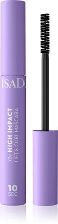 IsaDora The 10 Sec High Impact Lift & Curl μάσκαρα για περιστροφή και διαχωρισμό των βλεφαρίδων