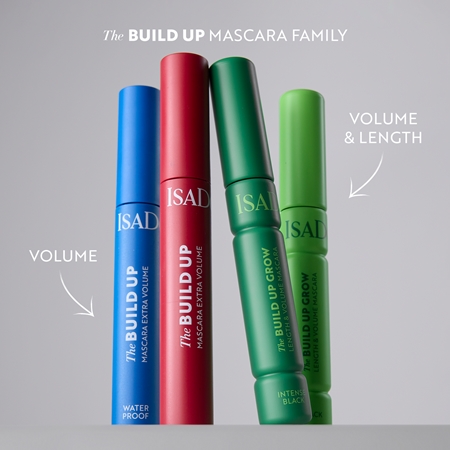 IsaDora Build Up Mascara Extra Volume Maskara för extra volym Vattentät