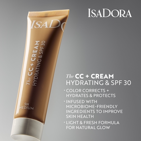 IsaDora CC + Cream hydratační CC krém SPF 30