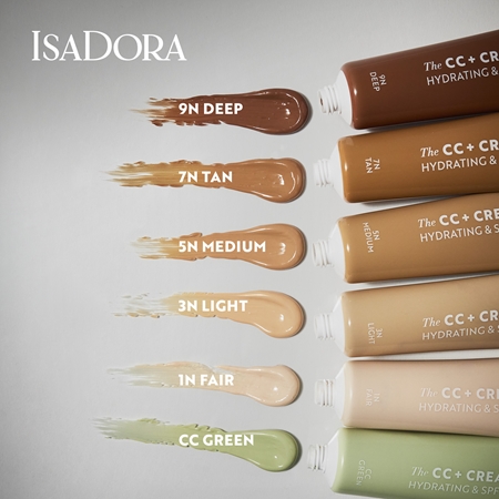 IsaDora CC + Cream hydratační CC krém SPF 30