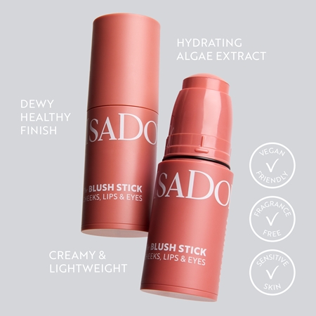 IsaDora The Blush Stick maquillage multi-usage pour les yeux, les lèvres, et le visage