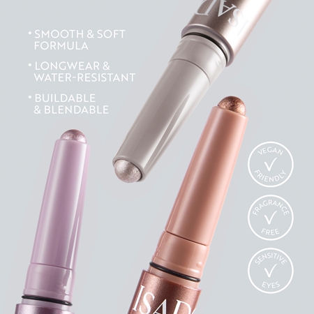 IsaDora The Eyeshadow Stick Shimmer dlouhotrvající oční stíny v tužce se třpytkami