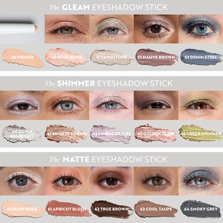IsaDora The Eyeshadow Stick Shimmer dlouhotrvající oční stíny v tužce se třpytkami