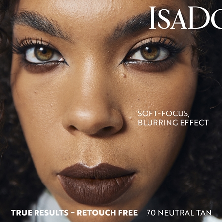 IsaDora The No Compromise Matte Longwear Powder kompaktný púder pre matný vzhľad
