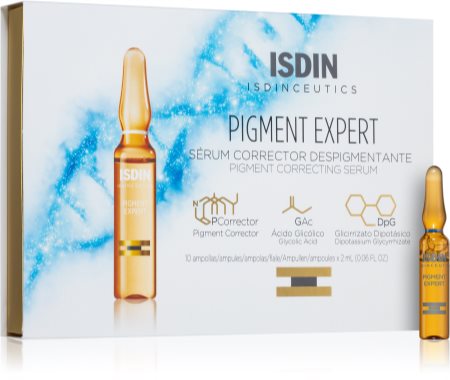 ISDIN Isdinceutics Pigment Expert sérum correcteur éclaircissant anti-taches pigmentaires en ampoules
