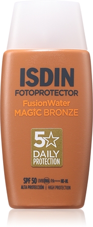 ISDIN Fotoprotector FusionWater Magic Bronze ochranný tónovaný fluid na obličej SPF 50