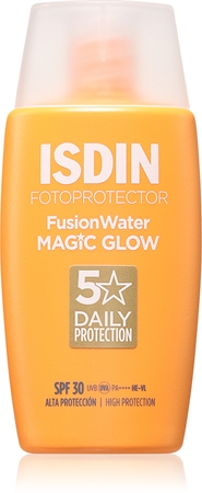 ISDIN Fotoprotector FusionWater Magic Glow opalovací krém na obličej