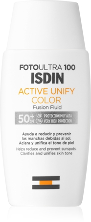 ISDIN Foto Ultra 100 Active Unify crema protettiva colorata contro le macchie della pelle SPF 50+